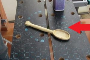 como hacer cucharas de madera artesanales
